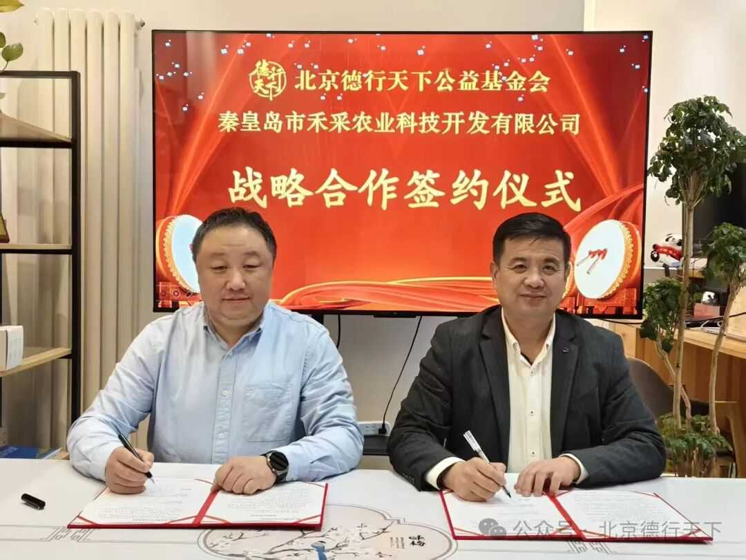 公益携手科技：德行天下与禾采农业共筑乡村振兴新路径