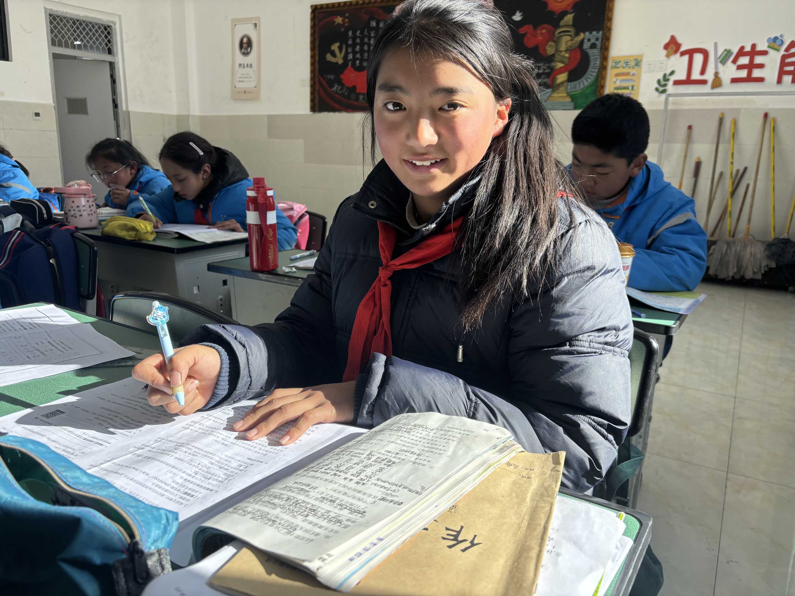一对一进行时|四位助学少年,圆梦德格县中学网络班!